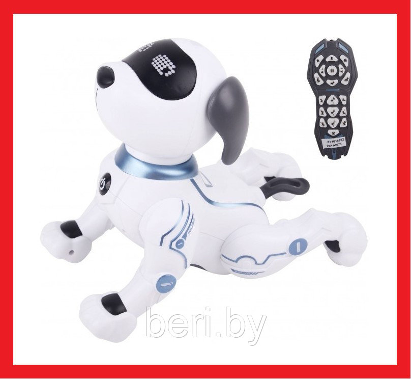 ZYA-A2875 Собака-робот на р/у, на пульте управления, Пультовод,Smart Robot Dog, интерактивная, русская озвучка