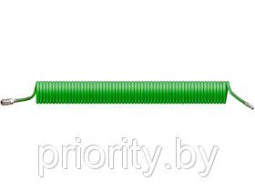 Шланг полиэт. спиральный ф 6,5/10 мм с быстросъемн. соед. ECO (длина 15 м)