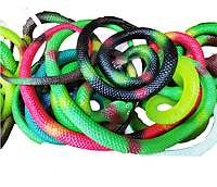 Игрушечная Змея резиновая, цвета в ассортименте, арт.S1
