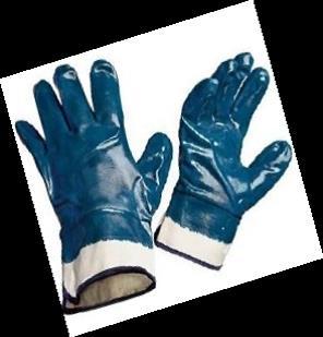 Перчатки хлопковые с нитрильным покрытием МБС - фото 1 - id-p140065538