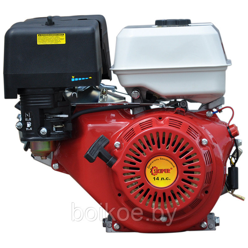 Двигатель бензиновый Skiper N188F(SFT) (13 л.с., шлиц. вал 25 мм) - фото 1 - id-p140065801
