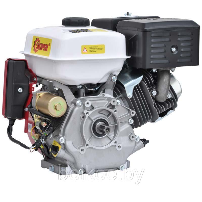 Двигатель бензиновый с электростартером Skiper N190FE(SFT) (16 л.с., шлицевой вал 25 мм) - фото 2 - id-p140066943
