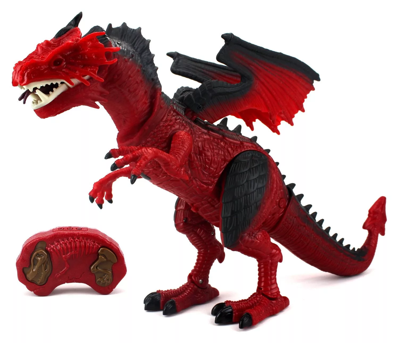 Радиоуправляемый красный дракон (дышит паром) - RS6159A - фото 2 - id-p140067960