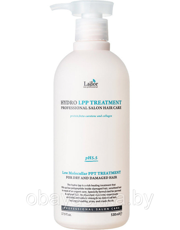 Маска для волос восстанавливающая Lador Eco Hydro Lpp Treatment 530 мл - фото 1 - id-p140070239