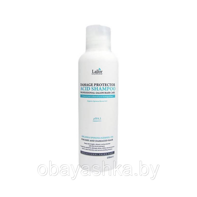 Шампунь Lador Damage Protector Acid Shampoo с коллагеном и аргановым маслом 150 мл - фото 1 - id-p140073275