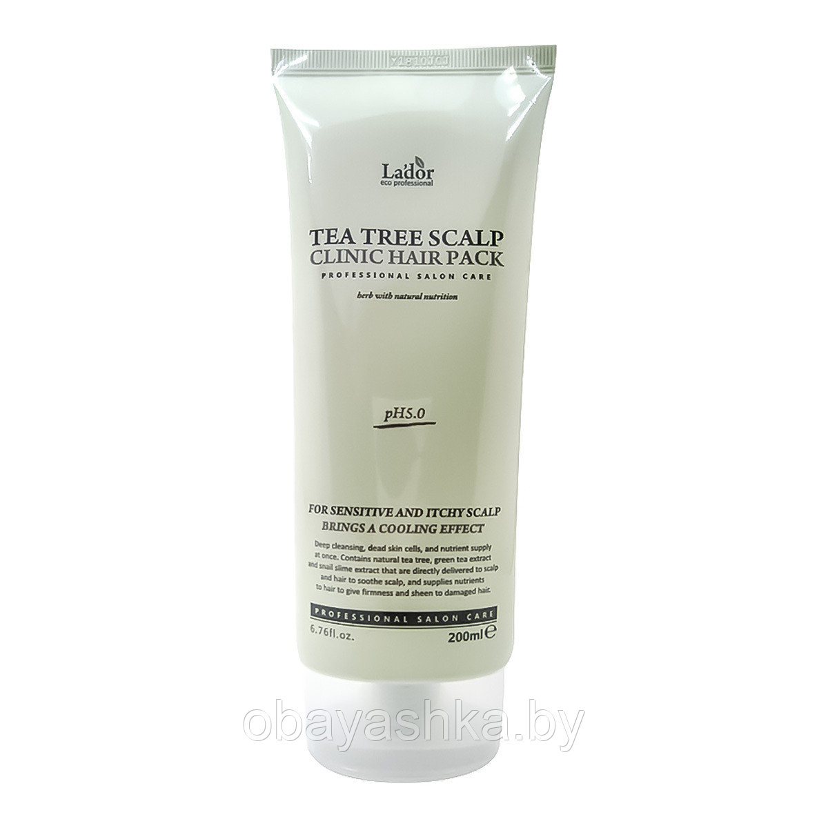 Маска-пилинг для волос и кожи головы Lador Tea Tree Scalp Clinic Hair Pack 200 мл - фото 1 - id-p140078123