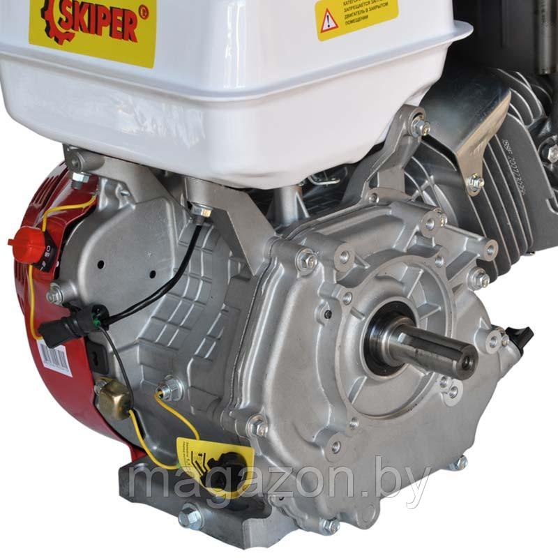 Двигатель бензиновый SKIPER N177F(K) вал 25х60, шпонка 7 мм - фото 4 - id-p140079442