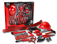 Набор инструментов TOOL SET с каской и ремнём, арт.T220 B