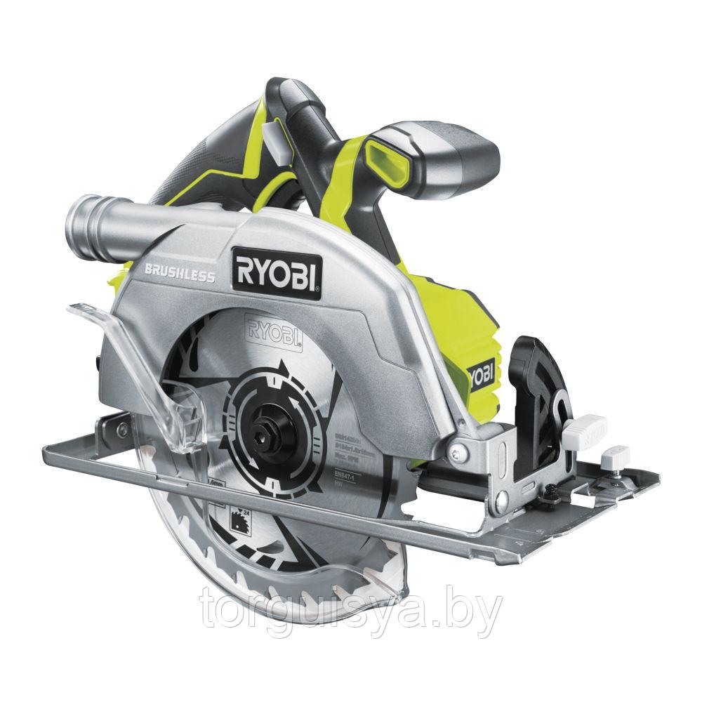 ONE + / Пила циркулярная RYOBI R18CS7-0 (CSBL-0) (без батареи)