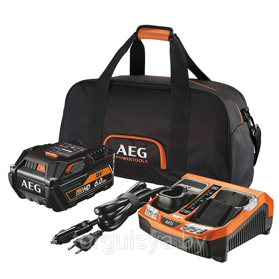 Аккумулятор AEG SET L1860RHDBLK с зарядным устройством