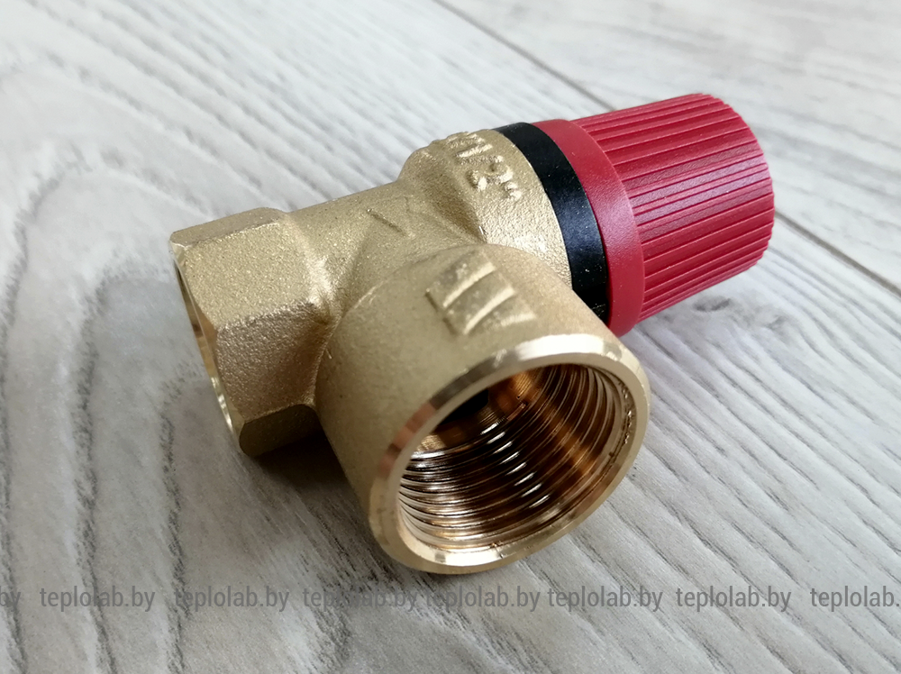 Watts SVH 1/2" x 3/4" 1,5 bar предохранительный клапан для систем отопления - фото 4 - id-p89613672