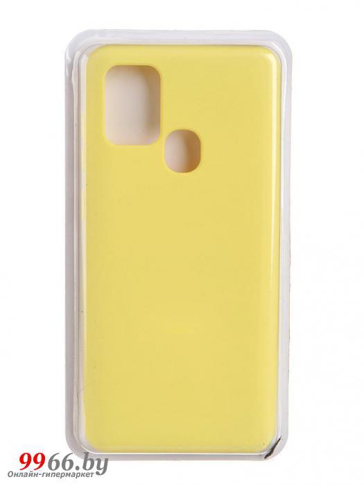 Чехол Innovation для Samsung Galaxy A21S Soft Inside Yellow 19118 - фото 1 - id-p139883740