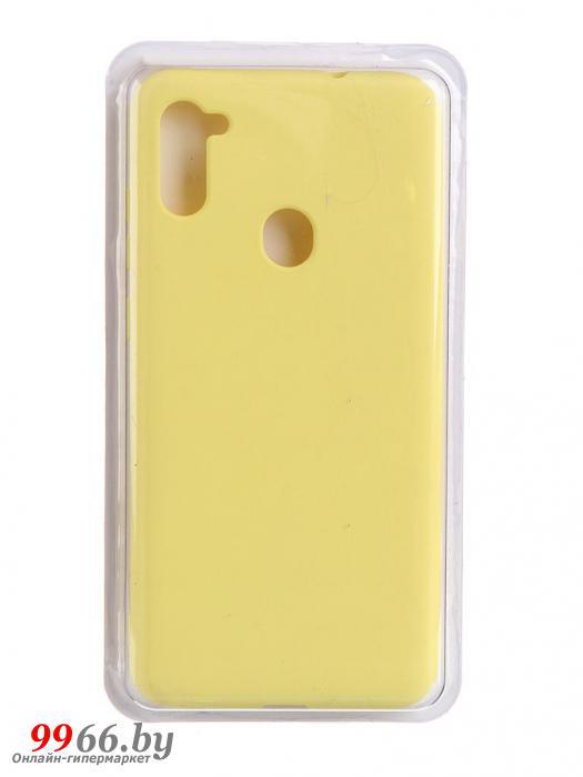 Чехол Innovation для Samsung Galaxy A11 Soft Inside Yellow 19128