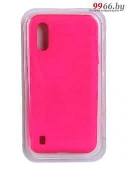Чехол Innovation для Samsung Galaxy A01 Soft Inside Light Pink 19155