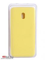 Чехол Innovation для Xiaomi Redmi 8A Soft Inside Yellow 19232