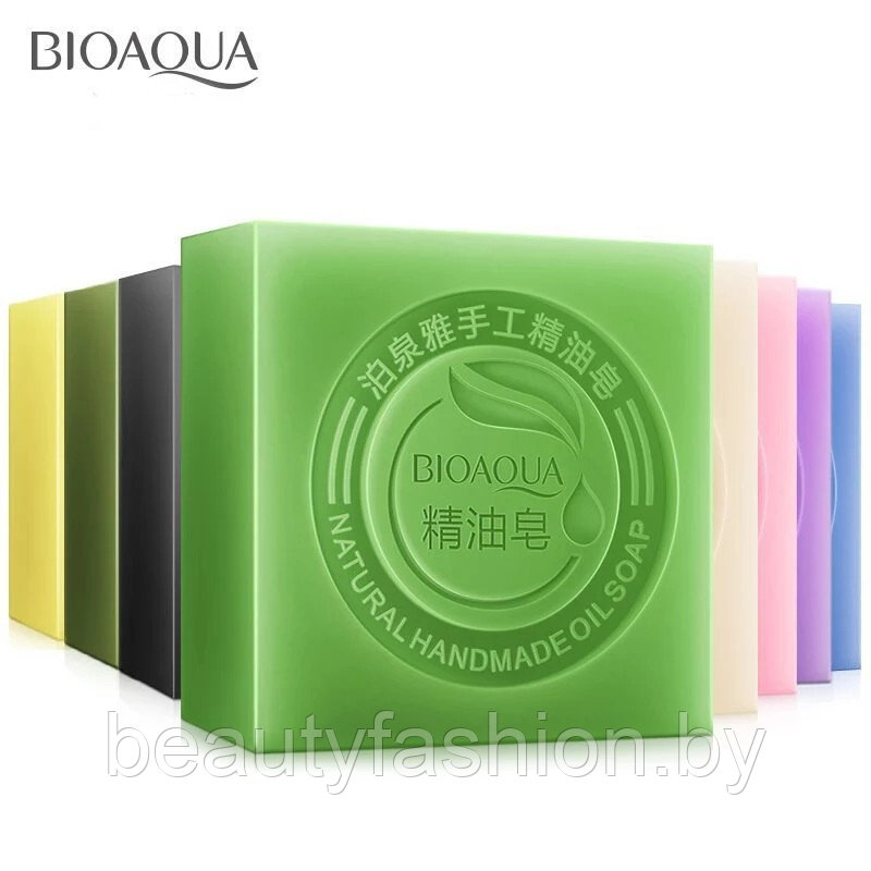 Натуральное мыло ручной работы с жасмином BIOAQUA Jasmine Natural Oil Soap, 100 гр. Bioaqua - фото 5 - id-p140096105