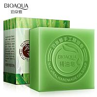 Натуральное мыло ручной работы с экстрактом алоэ вера Aloe Natural Oil Soap, 100 гр. Bioaqua