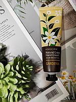 Смягчающий крем для рук Белая лилия Gardenia Natural Green Hand Cream, 30ml HCHANA