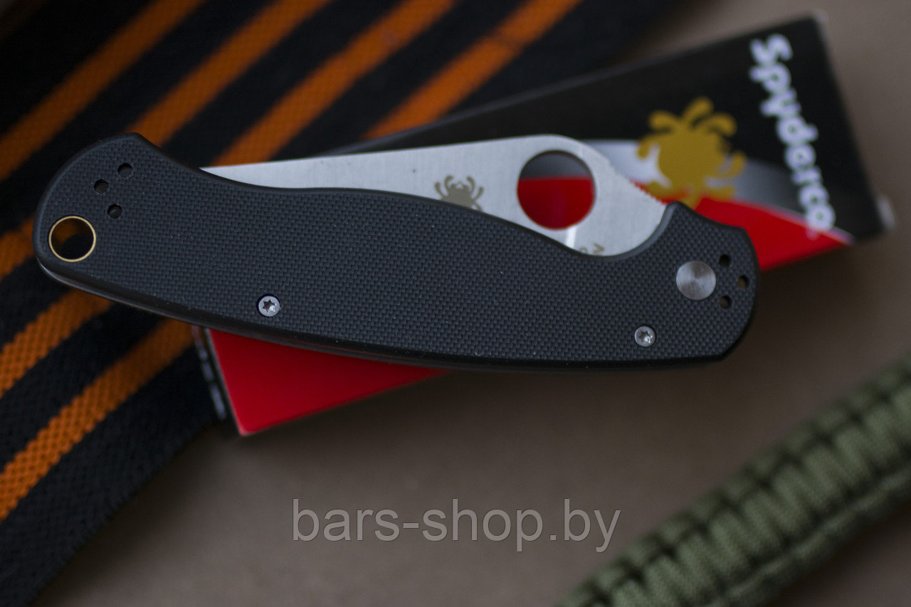 Складной нож Spyderco Military black - фото 3 - id-p140098451