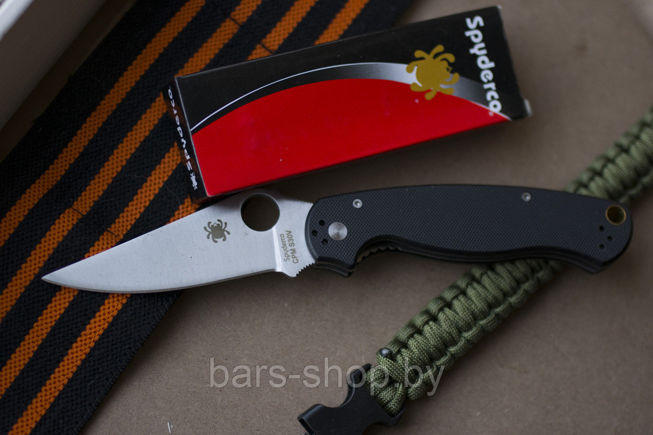 Складной нож Spyderco Military black - фото 5 - id-p140098451