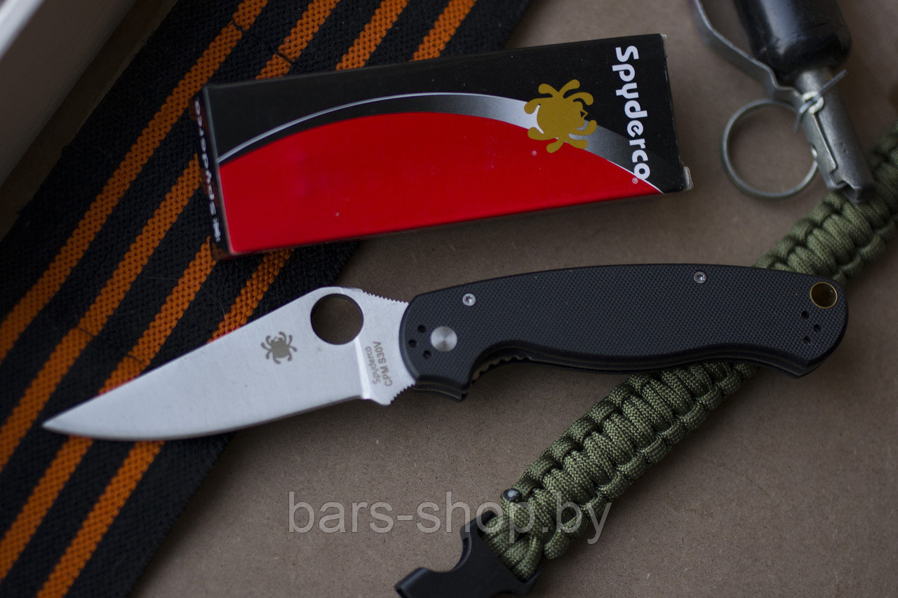 Складной нож Spyderco Military black - фото 1 - id-p140098451