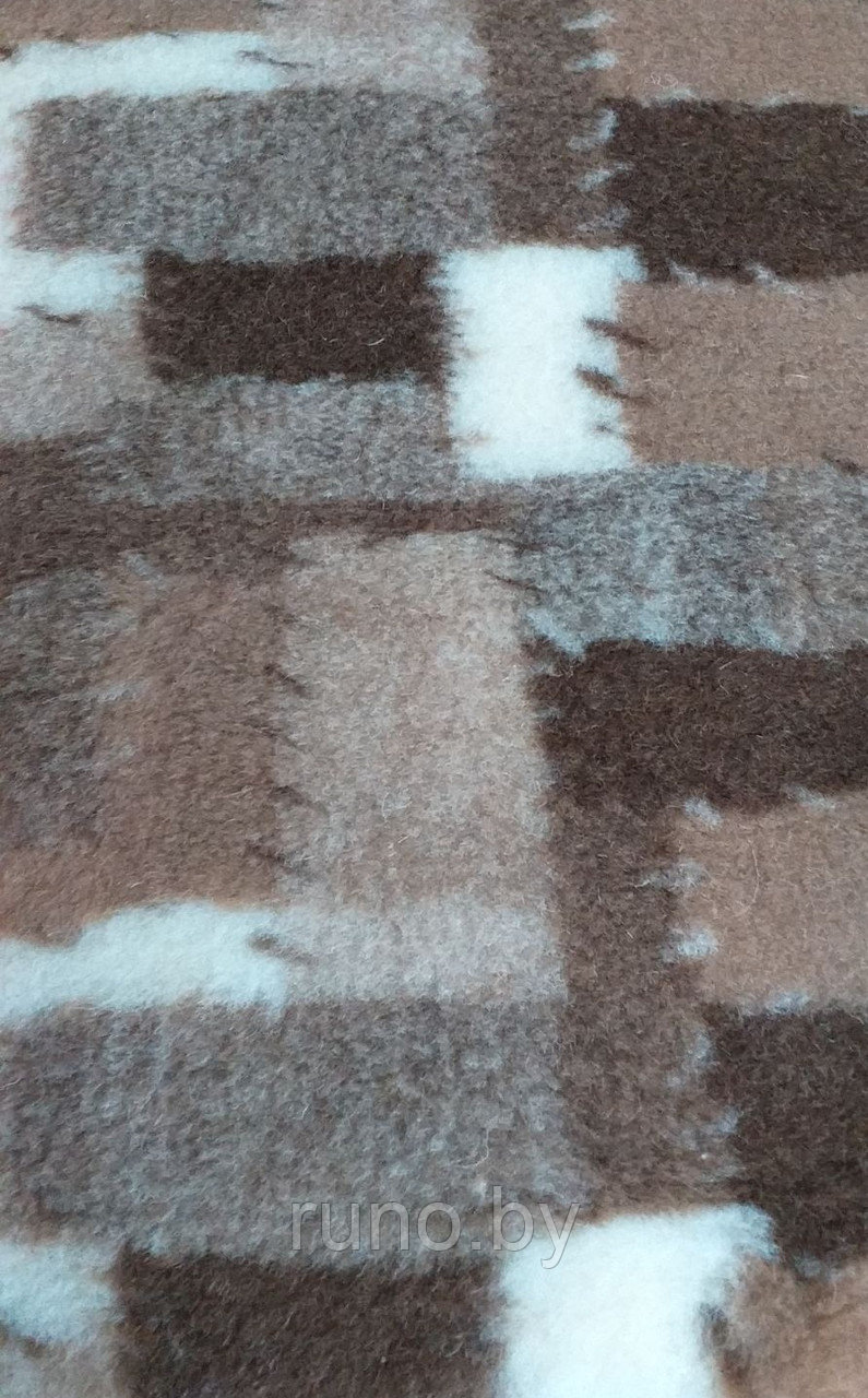 Одеяло (плед) двуспальное двухслойное из шерсти австралийского мериноса 170*205см