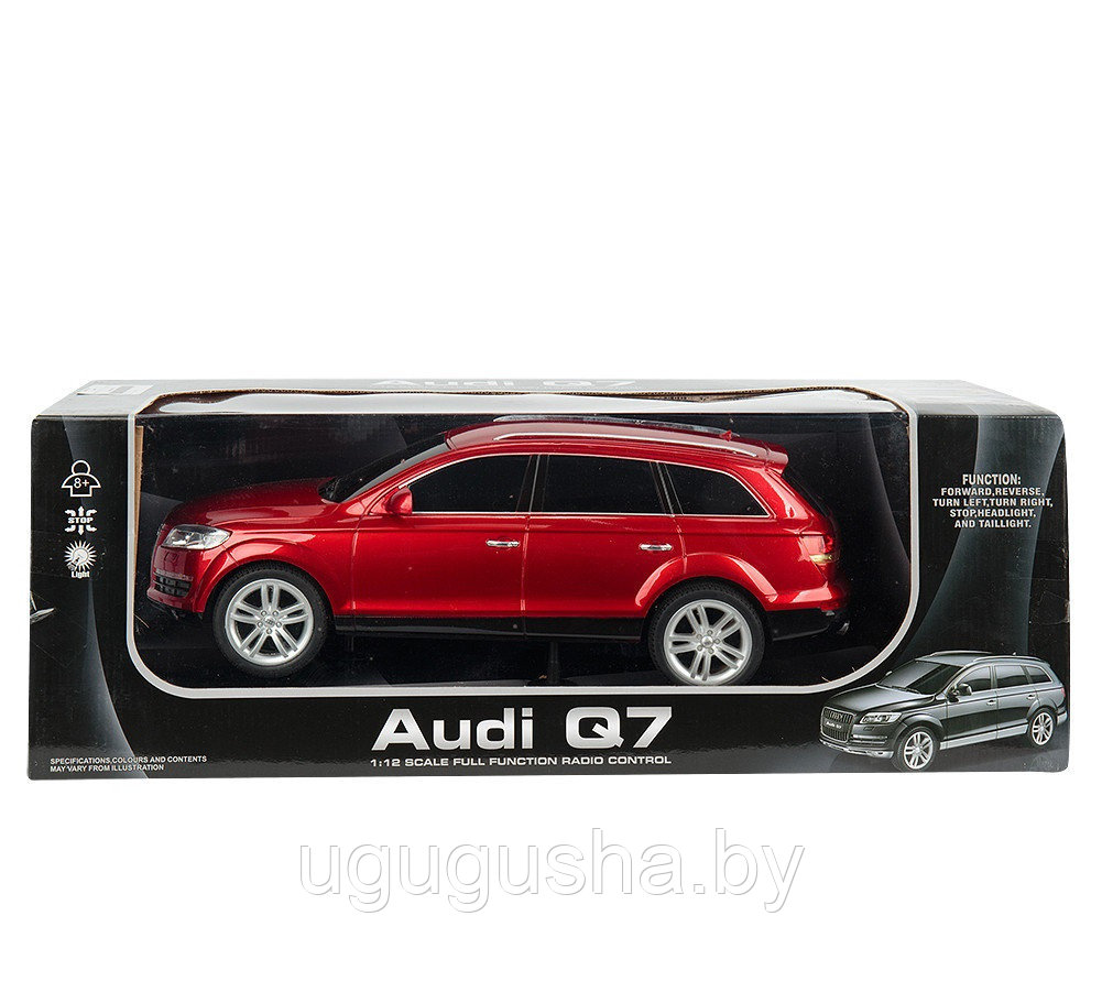 МАШИНА РАДИОУПРАВЛЯЕМАЯ АККУМУЛЯТОРНАЯ AUDI Q7 МАСШТАБ МОДЕЛИ 1:12 - фото 2 - id-p140099384