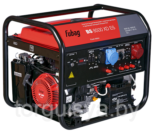 Генератор бензиновый FUBAG BS 8500 XD ES (мощность 220 В = мощность 380В), фото 2