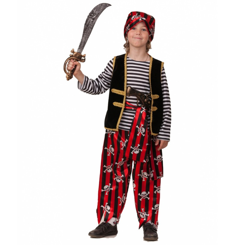 Карнавальный костюм Пират детский БАТИК - фото 1 - id-p140108235