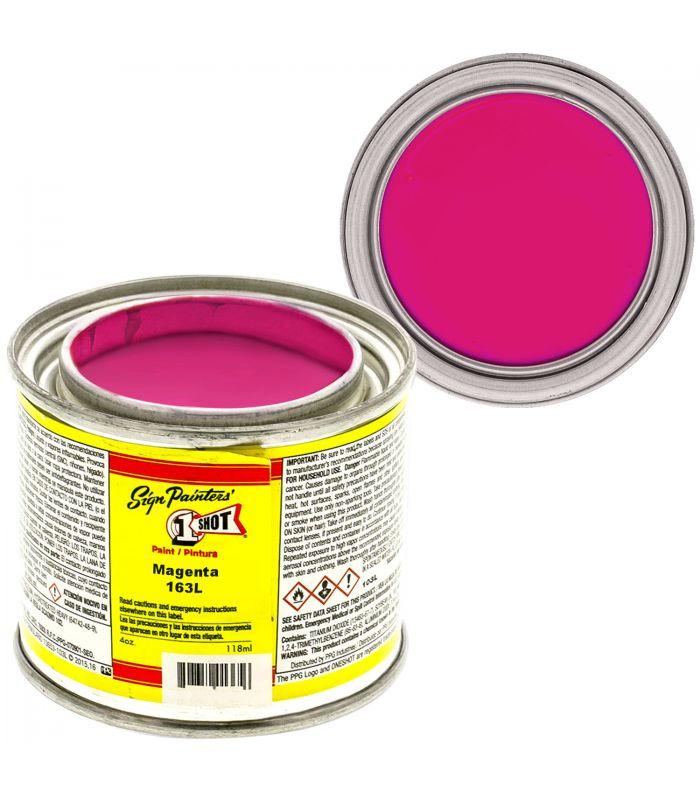 1 Shot Lettering Enamel Эмаль для пинстрайпинга 1 Shot Magenta, 118 мл