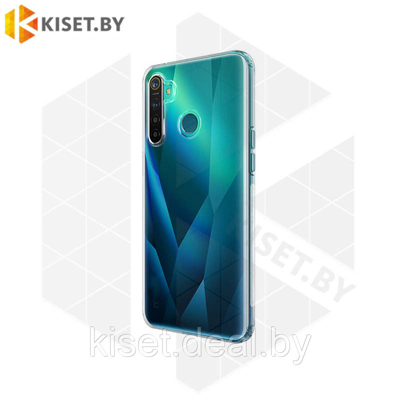 Силиконовый чехол KST UT для Realme 5 Pro прозрачный - фото 1 - id-p140109916