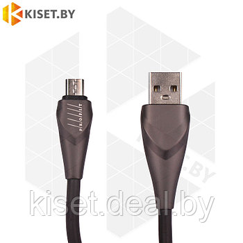 Кабель Profit QY-14 USB-microUSB 1.2m 4A черный