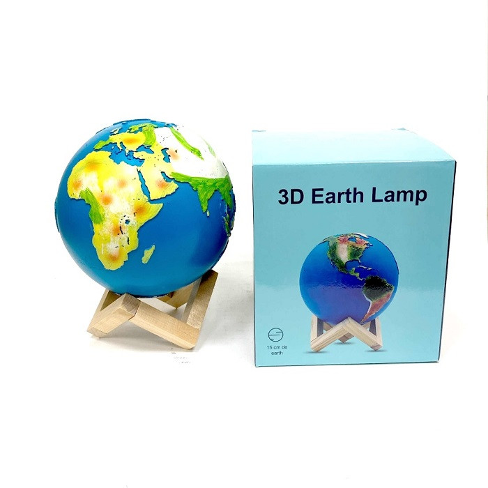 3D светильник «Планета Земля» от USB - фото 3 - id-p140114419