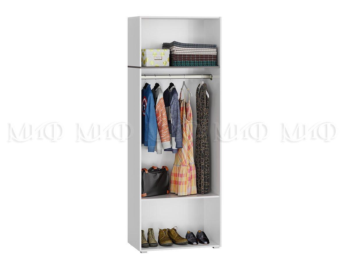 Шкаф платяной 2-х дверный Мадера - Белый глянец / Венге - фото 2 - id-p140115183