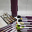 Набор кистей для макияжа MAC в тубусе, 12 кистей Purple (фиолетовый), фото 7