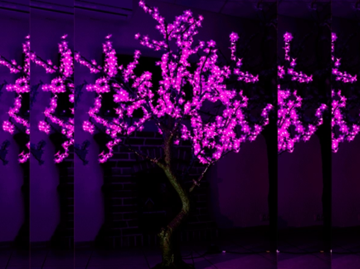 Светодиодное дерево Lumax "Баухиния" GFZ-1536 BAUHINIA Розовый - фото 1 - id-p140138025