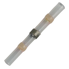 363608 Термоусаживаемый соединитель под пайку, прозр. (ПК-Т) 4.0-6.0 мм² жёлтый (100шт) (Haupa)
