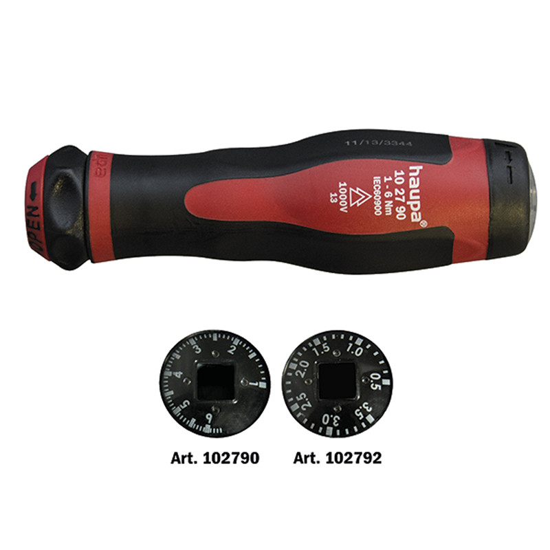 102792 Двухкомпонентная отвертка Vario TQ VDE, 0,5-3,5 Нм (Haupa)