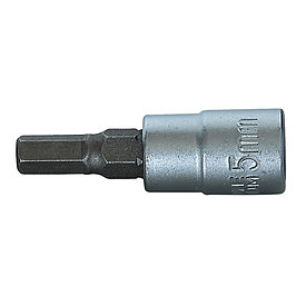 110749 Насадка для торцевых ключей шестигранник 1/4", HEX 5 мм (Haupa)