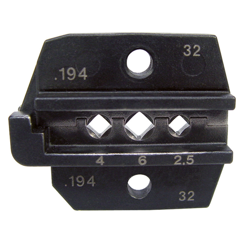 212210 Матрицы MC3, 2,5+4+6 мм2 для контактов "Multi-Contact", для пресс-клещей 212200 (Haupa)