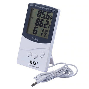 Термометр-гигрометр электронный  Домашняя метеостанция  ТА 318