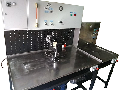 Диагностический стенд для проверки рулевых реек и тормозных суппортов