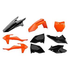 Пластик комплект для KTM SX/SXF (16-18) оранж./черный POLISPORT