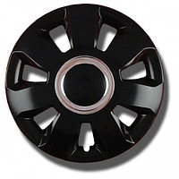 Колпаки на колеса Ares Black Chrome ring 15" (Jestic)