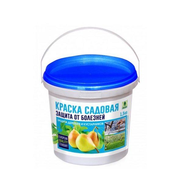 Краска акриловая садовая для деревьев 1,5 кг