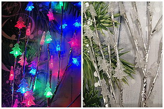 Дерево светящееся Новогодняя сакура 145 см Led 60 220V,  МУЛЬТИ цвета Елочки