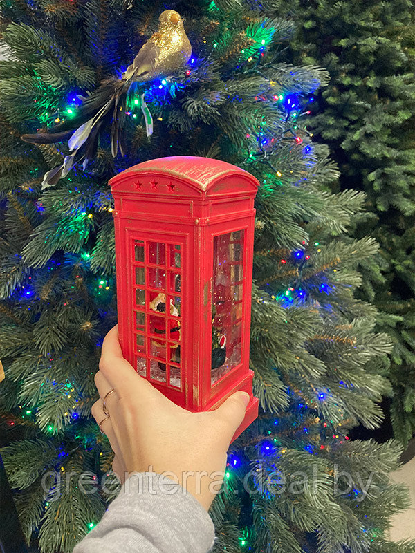 Рождественский фонарик "Телефонная будка" [485226] - фото 4 - id-p123166686