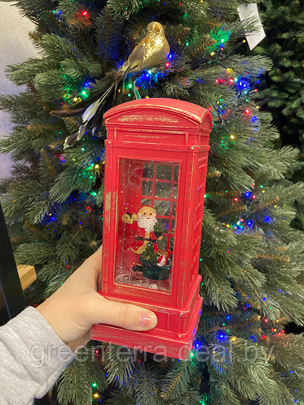 Рождественский фонарик "Телефонная будка" [485226] - фото 5 - id-p123166686
