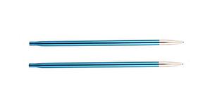 Спицы KnitPro Zing съёмные 4 мм для троса 20 см укороченные