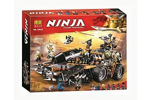 Конструктор Ninjago Bela 10939 "Стремительный странник" 1221 деталь, аналог Lego 70654